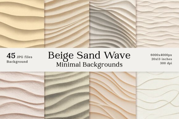 45 Minimal Beige Sand Wave Backgrounds: A Designer's Guide to Serene Textures