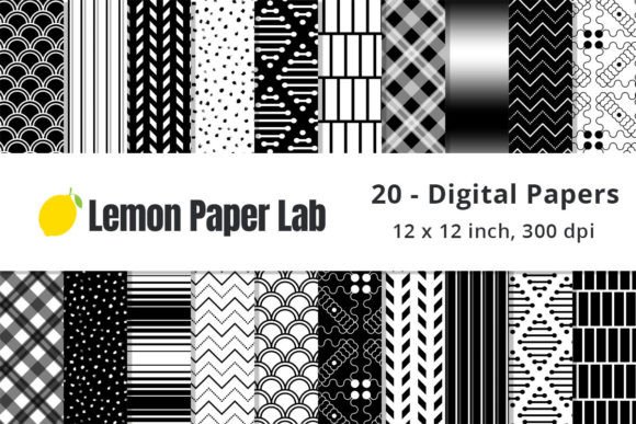 Black and White Geometric Backgrounds: A Modern Designer's Toolkit