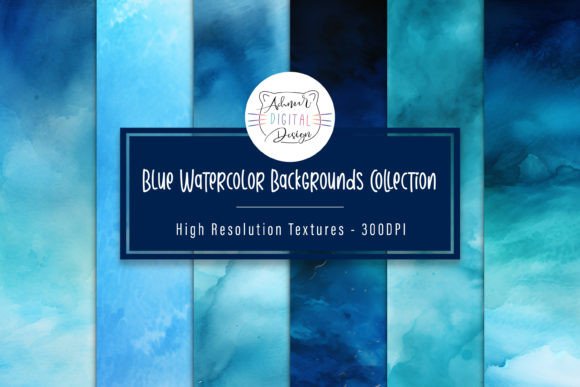 Blue Watercolor Backgrounds: Elevating Your Design Projects