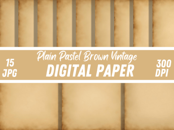 Plain Pastel Brown Vintage Backgrounds: Timeless Design Texture