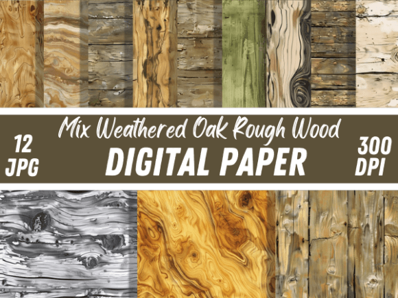Weathered Oak Rough Wood Backgrounds: A Designer's Guide